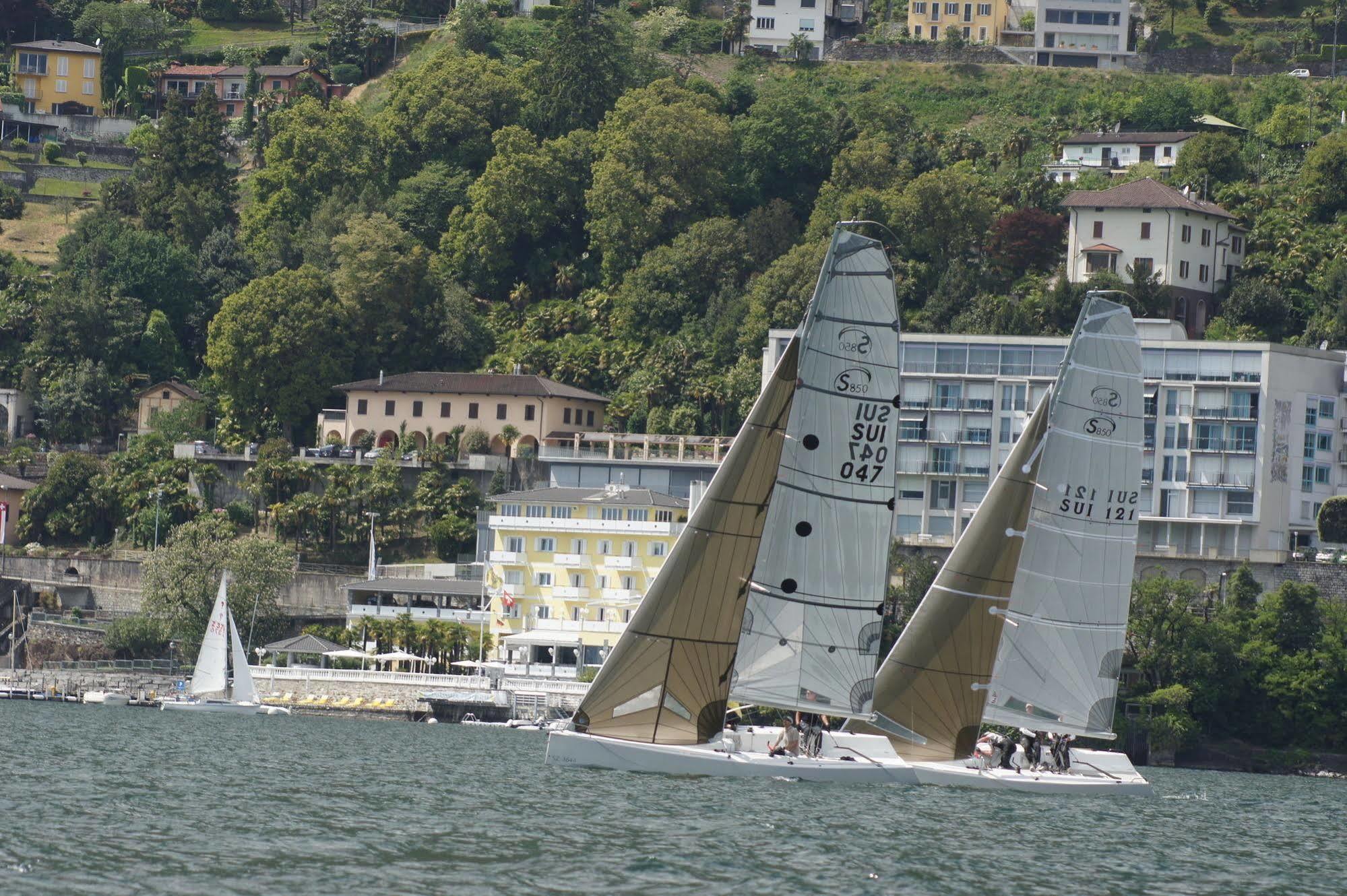 Holiday Hotel Yachtsport Resort Lago Maggiore Brissago Exterior photo